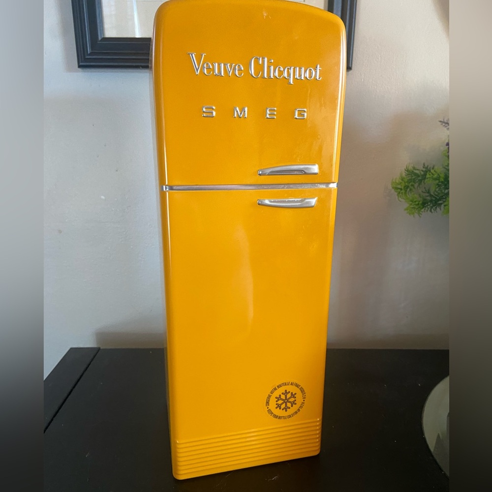 Veuve Clicquot Smeg Fridge Champagne Cooler